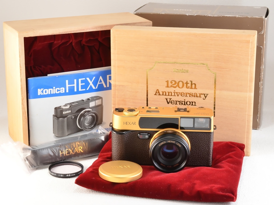 Konica HEXAR GOLD（120周年記念）