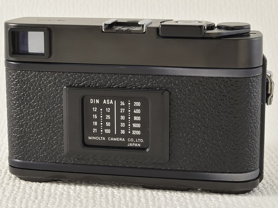 MINOLTA CLE（ミノルタCLE）背面