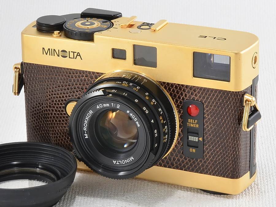 MINOLTA CLE 限定ゴールドモデル