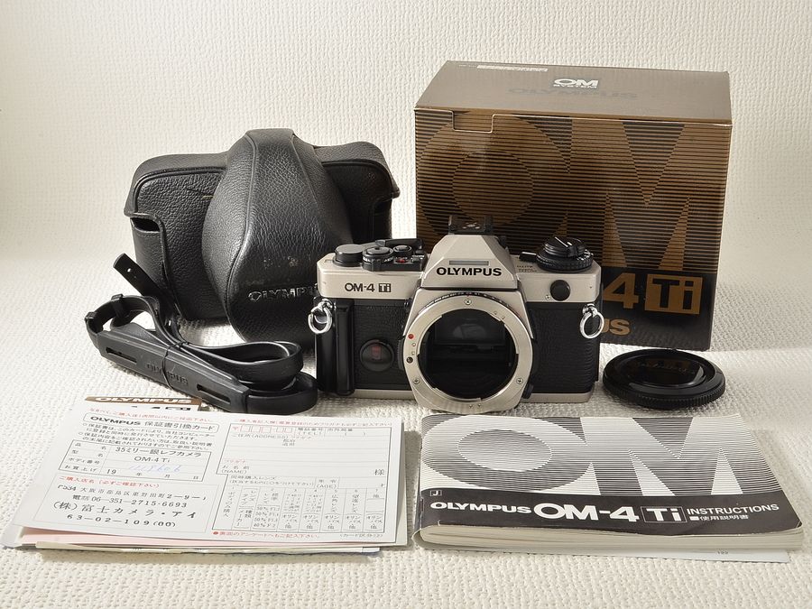 OM-4 Ti（シャンパンゴールド・1986年）