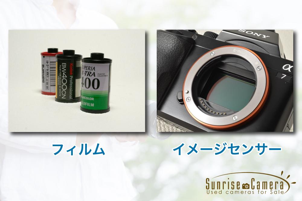 フィルムとイメージセンサー