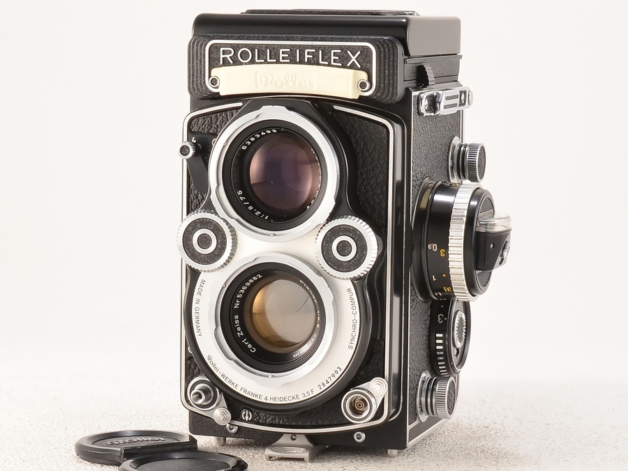 Rolleiflex 3.5F（ローライフレックス3.5F） ホワイトフェイス プラナー