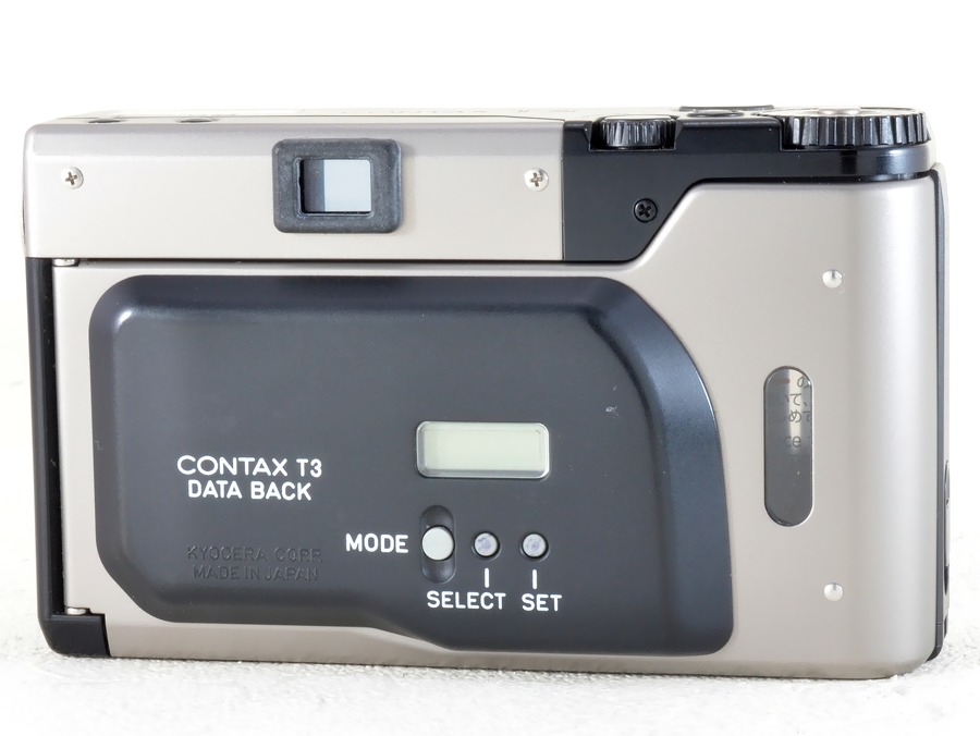 CONTAX(コンタックス)T3d 裏蓋