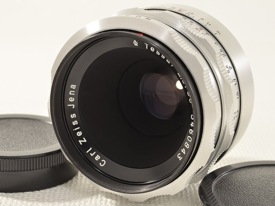 Carl Zeiss Jena (カール・ツァイス・イエナ) Tessar 50mm F2.8 銀鏡筒