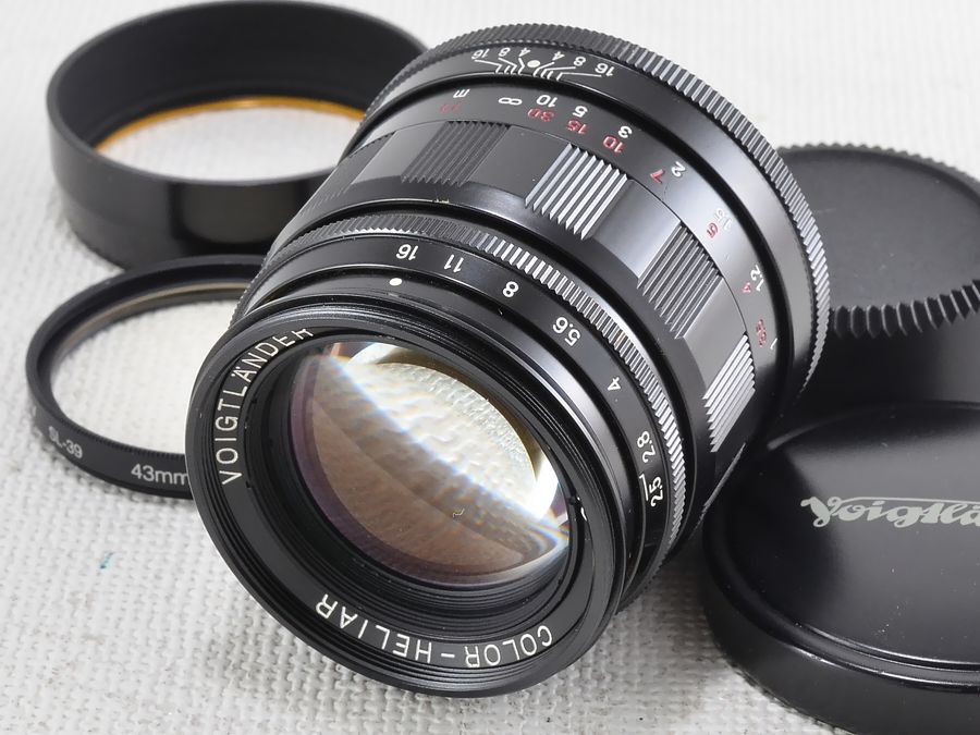 オールドレンズ探訪記] Voigtlander(フォクトレンダー) COLOR-HELIAR 75mm F2.5 MCは性能と味を兼ね備えたモダンな MFレンズ