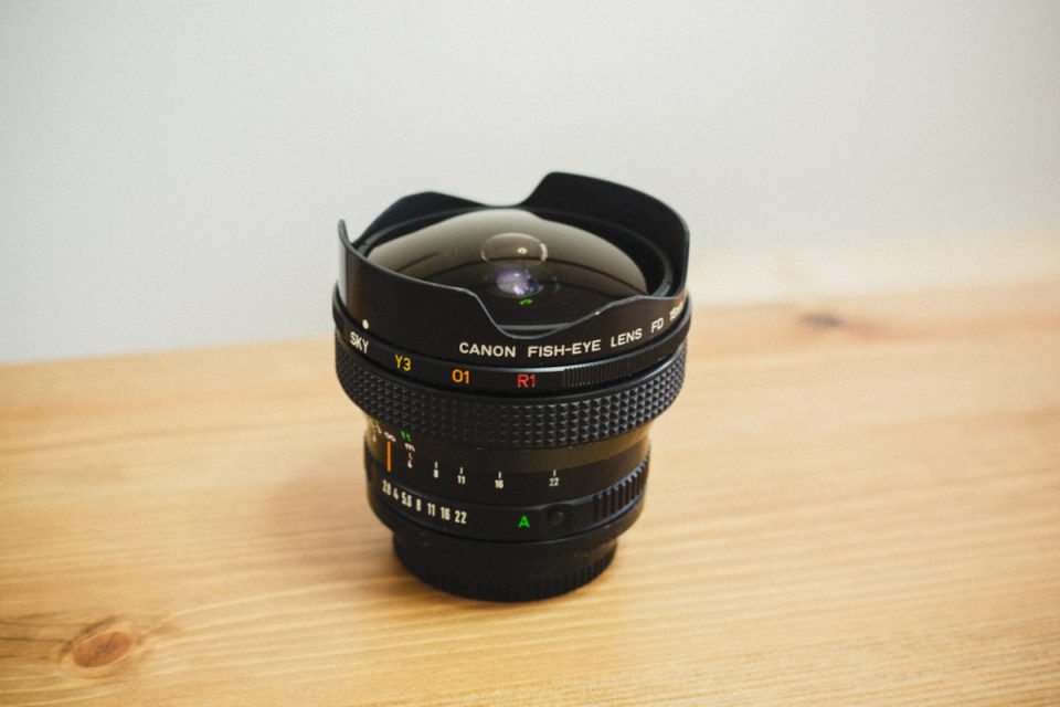 Canon(キヤノン) New FISH-EYE FD 15mm F2.8　魚眼