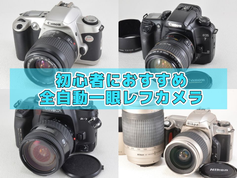 初心者におすすめ！簡単操作の35mmオートフォーカス一眼レフカメラ（フィルムカメラ）10選