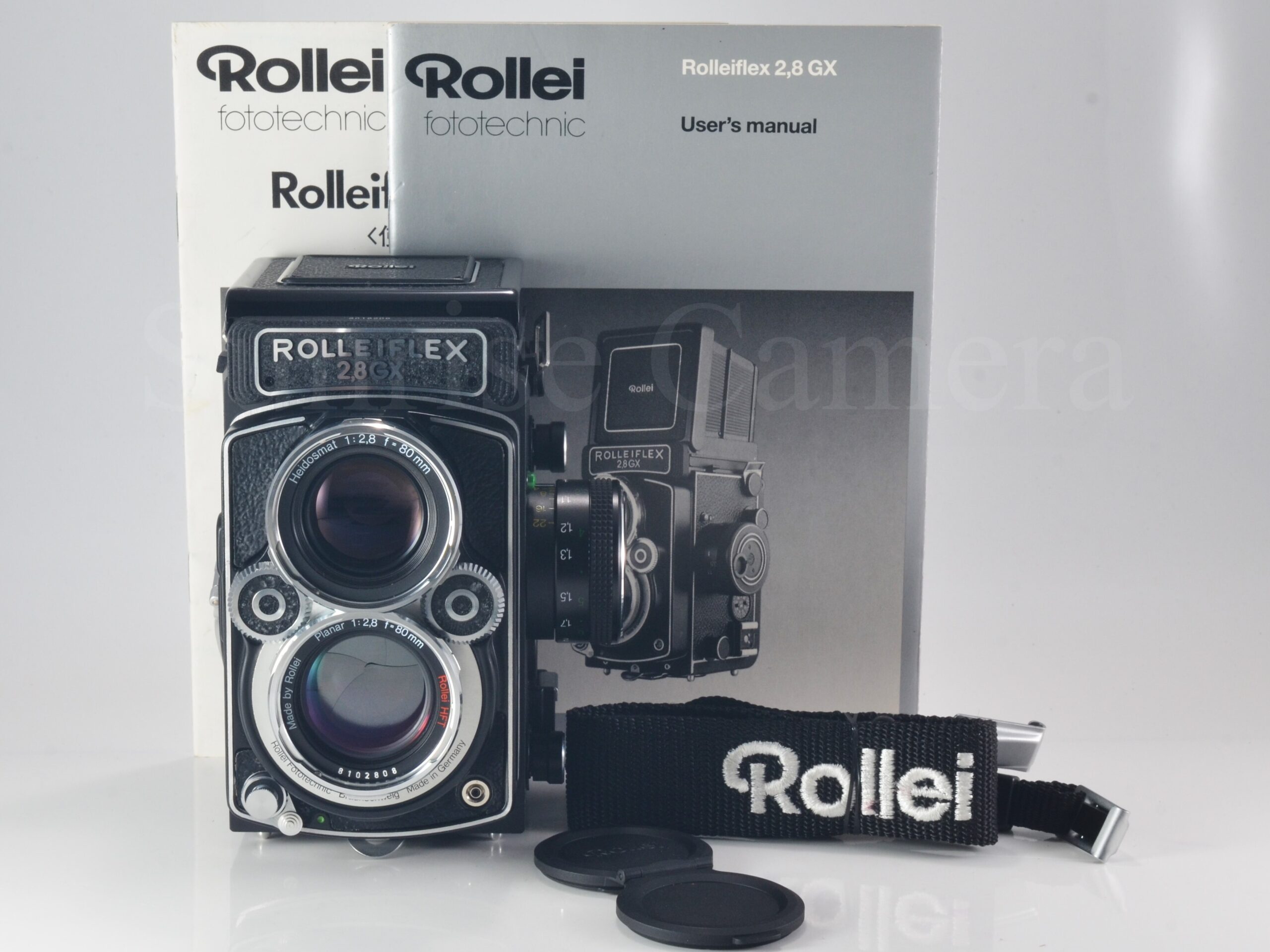 【良品】ROLLEIFLEX2.8Planar 80 Rollei Rolleiflex 12/24 6x6 TLR 2.8F w/Planar 80mm f/2.8