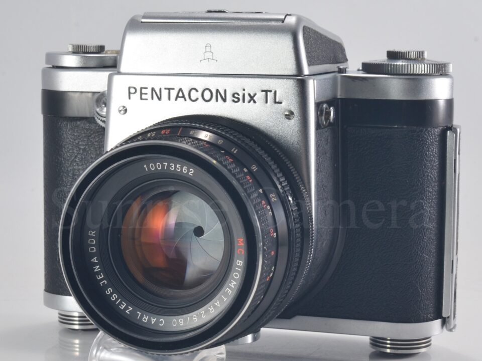 PENTACON six TL / Carl Zeiss Jena DDR MC BIOMETAR 80mm F2.8